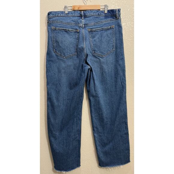 Abercrombie & Fitch The 90s Relaxed Jean High Rise Size 33 - Picture 6 of 7